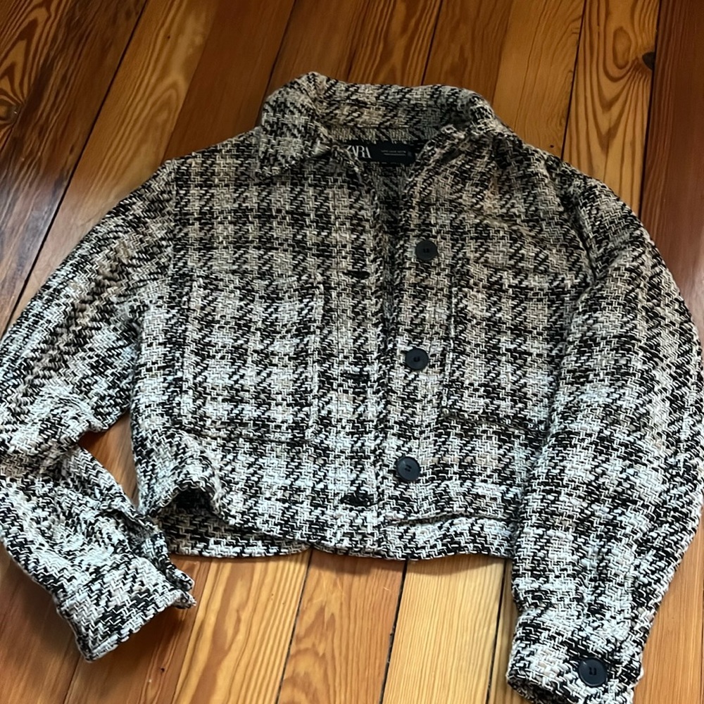 Zara tweed jacket